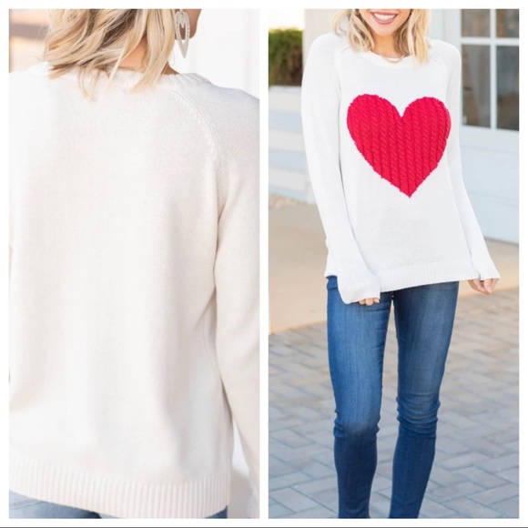 Must Have Beautiful Heart pull over sweater - Picture 2 of 6
